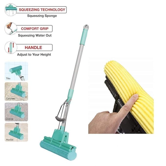 SuperNova Foldable Squeeze Mop