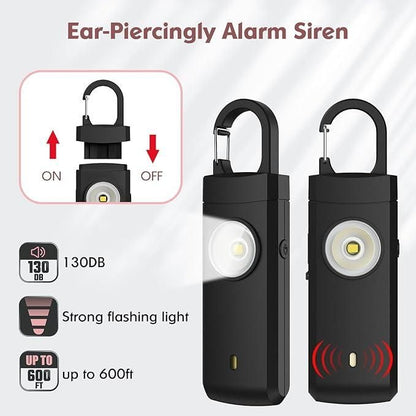 Rechargeable Personal Safety Alarm for Women