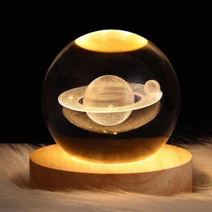 3D Celestial Crystal Lamp